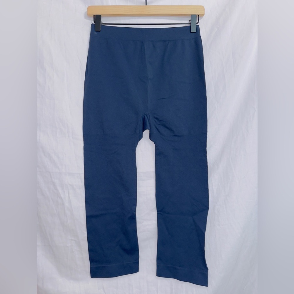 Lane Bryant Blue High Waisted Cropped Shape-wear Tights size A/B
